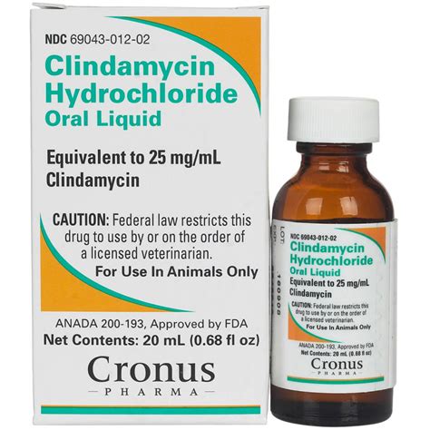 Clindamycin (Antibiotic Agent) .